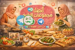 أفضل مجموعات واتساب وقنوات تلجرام الطبخ للنساء من متجر المجموعات https://www.groupsmarkets.com/30518/